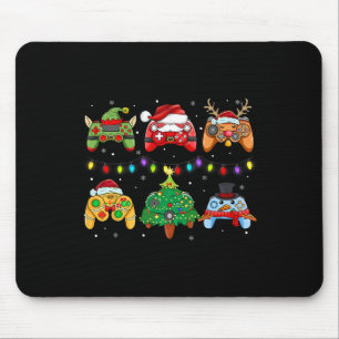 Tapis De Souris Contrôleurs de jeu père Noël Elf Snowman Boys Kids