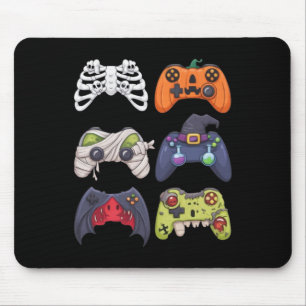 Tapis De Souris Contrôleurs de jeu squelette zombie Halloween momi