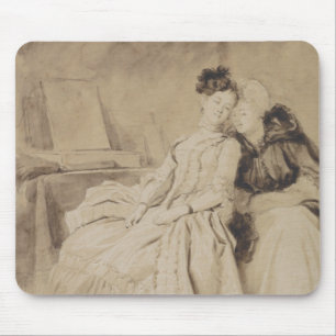 Tapis De Souris Conversation intime par Fragonard
