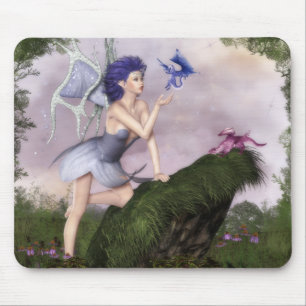 Tapis De Souris Conversations féeriques : Dragons