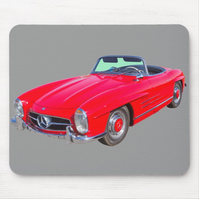 Tapis De Souris Convertible 1960 du benz 300 SL de Mercedes (Devant)