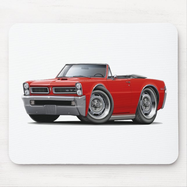 Tapis De Souris Convertible rouge de 1965 GTO (Devant)