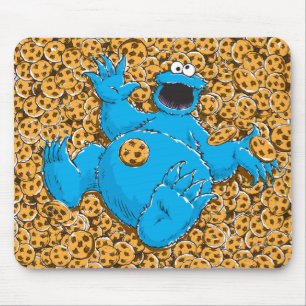 Tapis De Souris Cookie Monster et Cookies Vintage