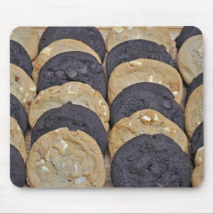 Tapis De Souris Cookies blanc et chocolat
