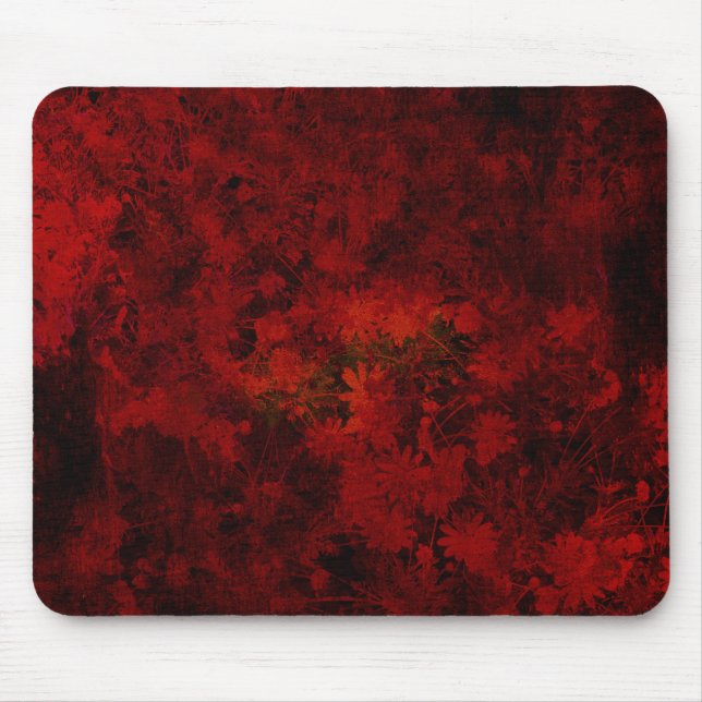 Tapis De Souris Cool, art moderne floral / fleuriste motif (Devant)
