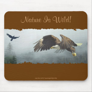 Tapis De Souris Cool Bald Eagle Wildlife Collection