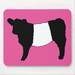 Tapis De Souris Cool Belge Galloway Cattle Rare Cow Beltie Steer