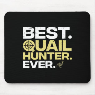 Tapis De Souris Cool Chasse Quail Art Hommes Femmes Chasse Haut Te