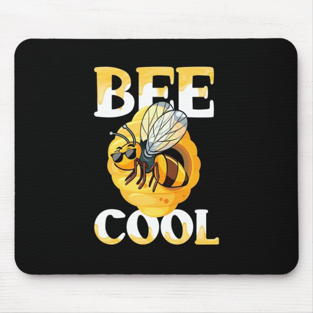 Tapis De Souris Cool d'abeilles (Devant)