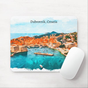 Tapis De Souris Cool Dubrovnik Croatie Adria Coast Panorama