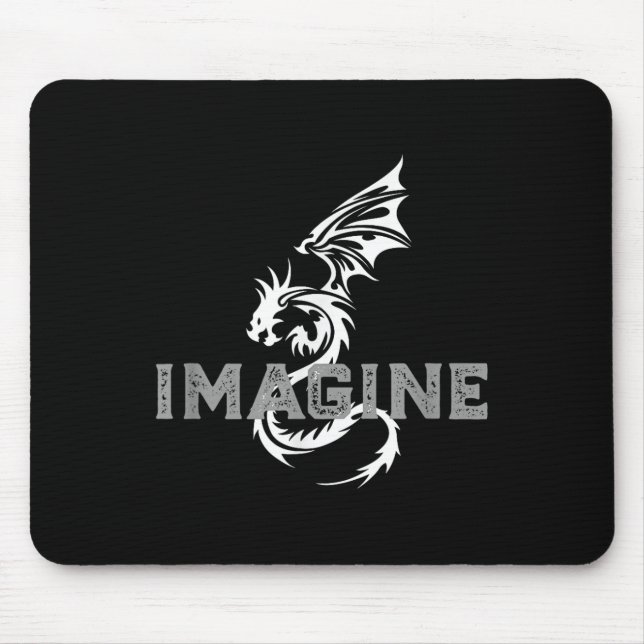 Tapis De Souris Cool Imagine Tattoo Dragon (Devant)