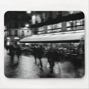 Tapis De Souris Cool, moderne, brouillard urbain Paris