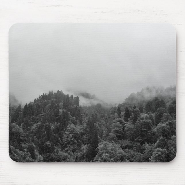 Tapis De Souris Cool, nature brumeuse magique (Devant)