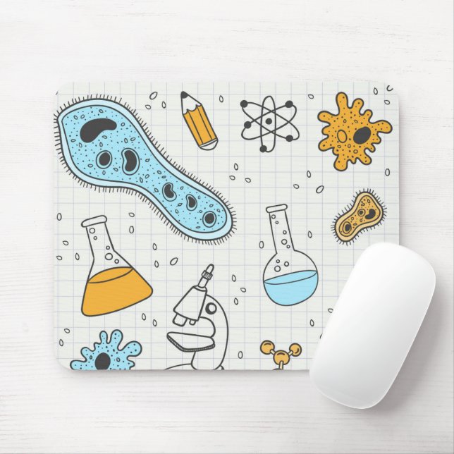 Tapis De Souris Cool science Geek biologie art (Avec souris)
