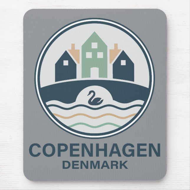 Tapis De Souris Copenhagen Denmark Europe (Devant)