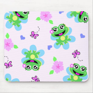 Tapis De Souris copie tellement heureuse de grenouilles