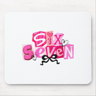 Tapis De Souris Coquette Six Seven Saint-Valentin Citation Drôle 6