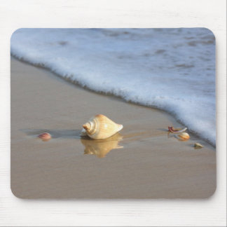 Tapis De Souris Coquillage sur la plage
