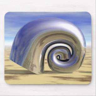 Tapis De Souris Coquille métallique