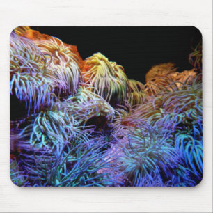 Tapis De Souris Corail bleu Mousepad