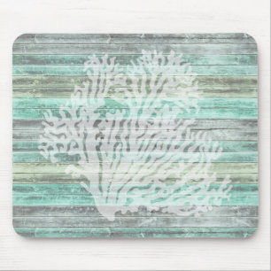 Tapis De Souris Corail côtier rustique
