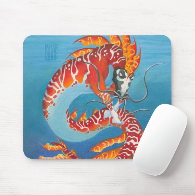 Tapis De Souris Corail Reef Kelpi (Avec souris)