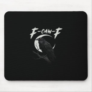 Tapis De Souris Corbeau drôle essentiel créatif décontracté
