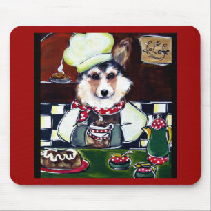 Tapis De Souris Corgi Chef