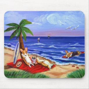 Tapis De Souris Corgi Mousepad de Gallois de Pembroke