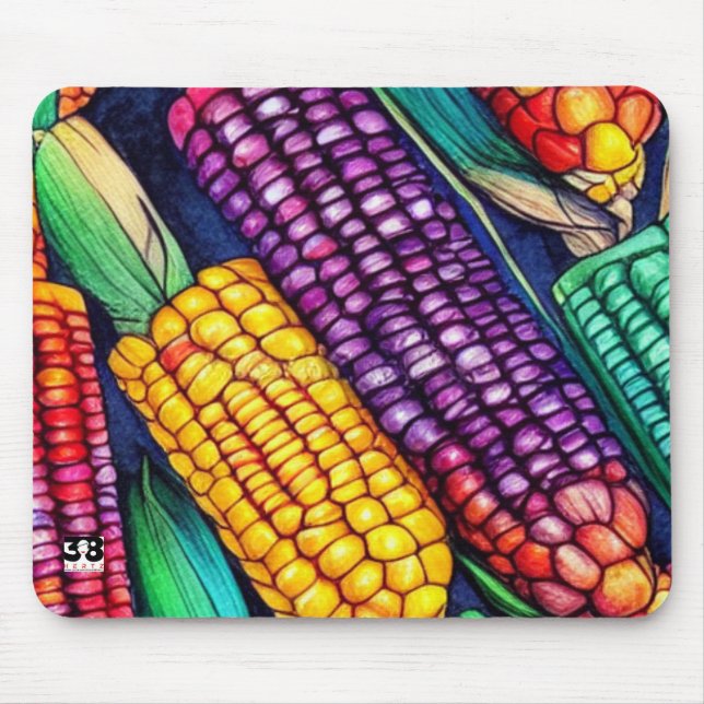 Tapis De Souris Corn indien (Devant)