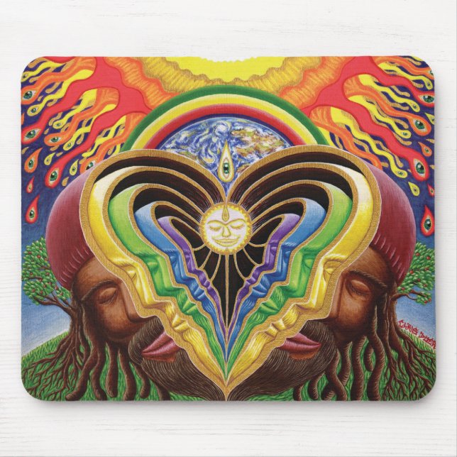 Tapis De Souris Corps d'épluchage (Devant)