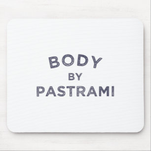 Tapis De Souris Corps Par Pastrami Jewish Deli Bbq Party Brisket K