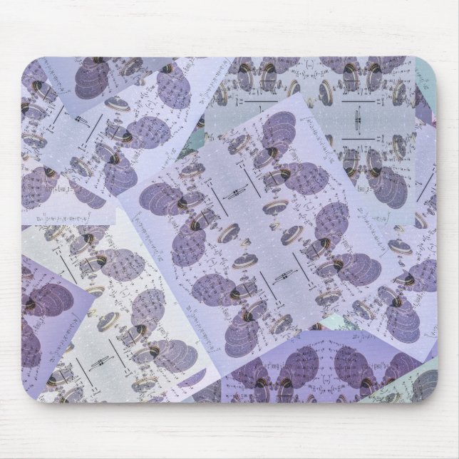 Tapis De Souris Correspondance mathématique (Devant)
