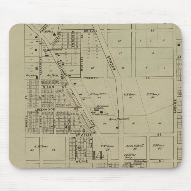 Tapis De Souris Corryville, Ohio (Devant)