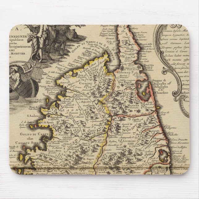 Tapis De Souris Corse (Devant)