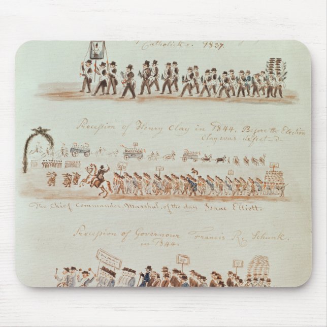 Tapis De Souris Cortège du jour de St Patrick (Devant)