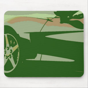 Tapis De Souris Corvette Camouflage Vert