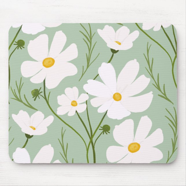 Tapis De Souris Cosmos mousepad floral (Devant)