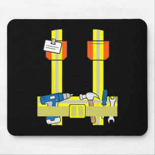 Tapis De Souris Cosplay Cool du chantier Cosplay Costume d'Hallowe