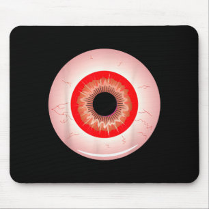Tapis De Souris Costume de Halloween Lazy Eye-ball Soky Y Drôle