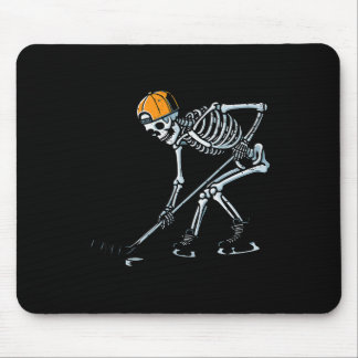 Tapis De Souris Costume de squelette de hockey sur glace pour garç