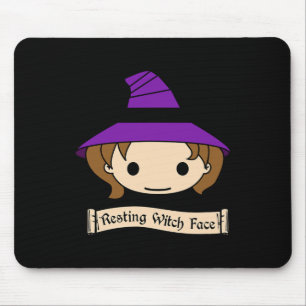 Tapis De Souris Costume d'Halloween pour la Sorcière de repos