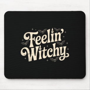 Tapis De Souris Costume drôle de sorcière de sentiment Party Spook