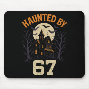 Tapis De Souris Costume Halloween du mème 67 hanté par 6-7 Brainro