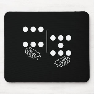 Tapis De Souris Costumes de groupe Domino 6-7 Drôles assortis 67 D
