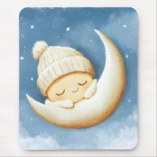 Tapis De Souris Cosy Knit Nap Creson Moon