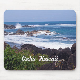 Tapis De Souris Côte Nord sur l'île d'Oahu à Hawaii