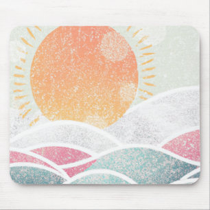 Tapis De Souris Côté/Plage/ensoleillé
