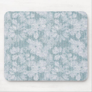 Tapis De Souris Cottage de Comté Velvety Blue Daisy 