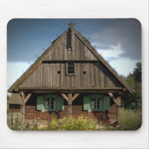 Tapis De Souris Cottage en bois - Mousepad